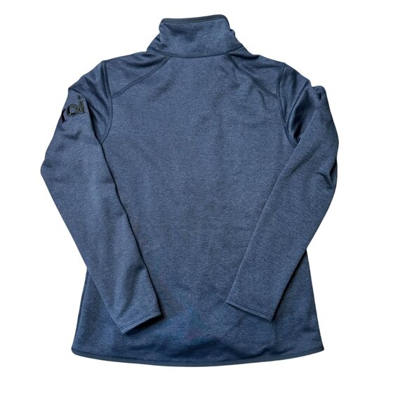 The North‎ Face Skyline Jacket Womens M Fleece Navy Blue Full Zip Logo Soft - Picture 2 of 11